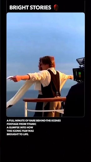 A whole minute of unseen Titanic behind the scenes moments — a rare look at how this legendary film.