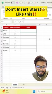1.3K views · 32 reactions | How to Use Rept Function in Excel‼️ #excel #exceltips #exceltricks #exceltutorial #excelformulas #reels #msexcel #microsoftexcel #excelhacks #excelforbeginners #excelcourse #excelshortcuts #dailyexcel #spreadsheets #excel365 | Vishal Aggarwal | Facebook