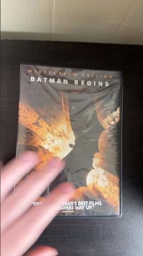Batman begins dvd review
