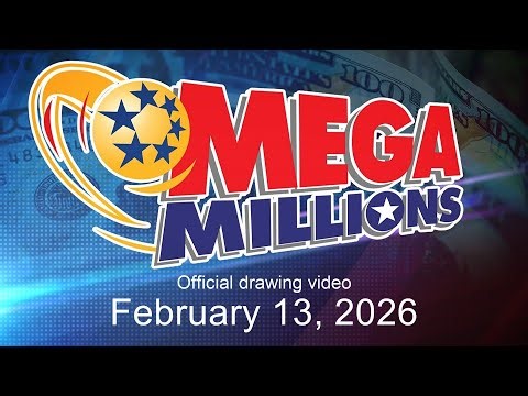 Mega Millions drawing for February 13, 2026
