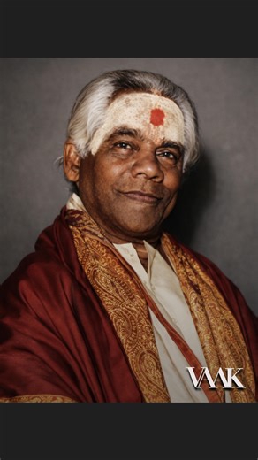 Vaak on Instagram: "In this tender moment, Madurai Somasundaram pauses mid-music to remember a master. As Rama Namam unfolds in the majestic raga Atana, he reminisces how Ariyakudi Ramanuja Iyengar would sing it, with affection, demonstrates that very phrasing. What follows is not imitation, but lineage. A living memory carried through voice, bhava, and breath. On the occasion of Madurai Somasundaram’s 107th birth anniversary, this video stands as a rare, beautiful moment where music becomes rem