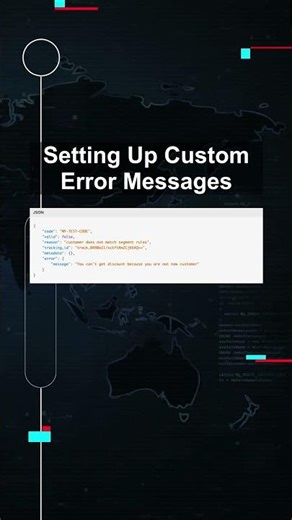 Setting Up Custom Error Messages #ai #artificialintelligence #machinelearning #aiagent Setting