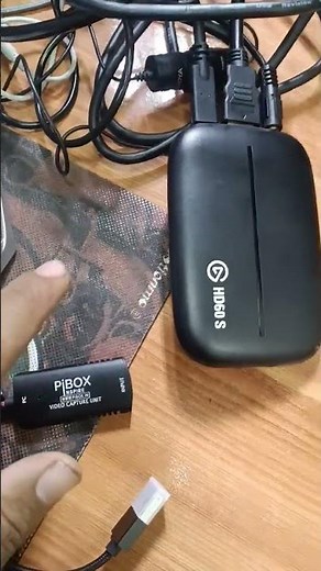 pibox and Elgado video capture device game review