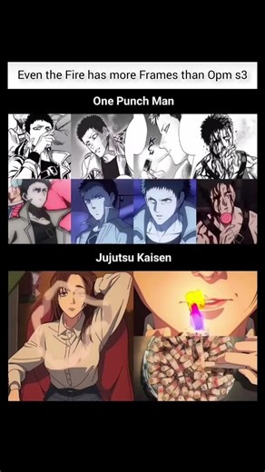Even the fire got more frames than One Punch Man S3...🔥 #passpartout #shortsfeed
