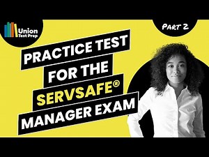 Practice Test for ServSafe Manager Exam Part 2