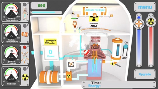 《Nuclear Inc 2（核能公司2）》特殊关卡切尔诺贝利:能与你共同守护这座核电站，是我的荣幸……（最后一关）