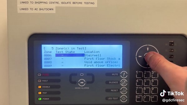 Walk Test Procedure for Advanced Fire Alarm Panels