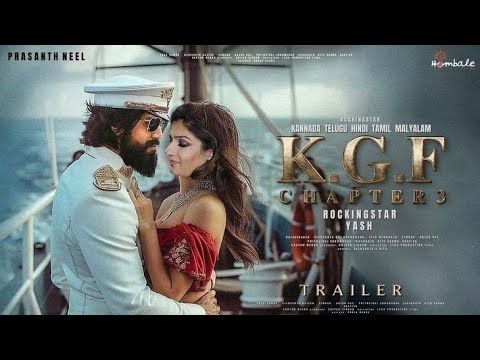 K.G.F: Chapter 3 - Official Trailer | Rocking Star Yash | Prabhas | Prashanth Neel