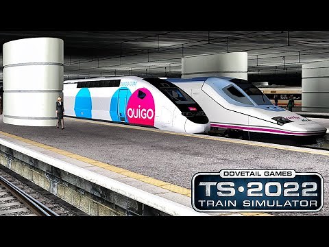 TRAIN SIMULATOR 2021 // OUIGO TGV BARCELONA SANTS