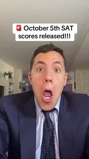 October SAT scores have been released! Did you get your dream score, or are you cooked? #satprep #sattutor #sat #octobersat #october5sat