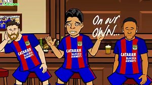 😲3-0! Juventus vs Barcelona😲 Champions League 2017 Quarter Final 1st Leg Parody | 442oons