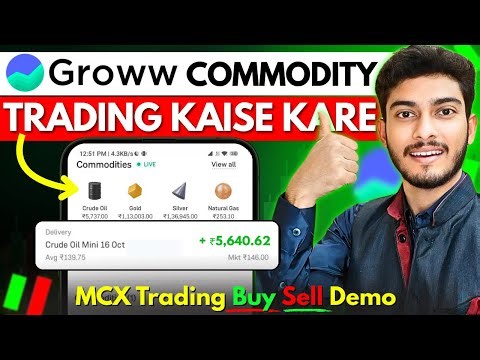 How to Trade Commodities in Groww App | Groww Me Commodity Trading Kaise Kare | Groww Commodity