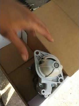 2003 Cadillac CTS replacing starter part 1