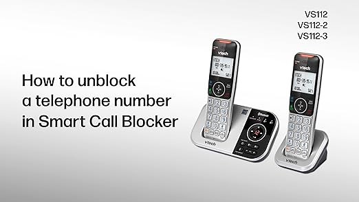 VS112 - FAQ - How to unblock number in Smart Call Blocker