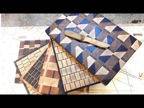 4 Unique Endgrain Cutting Boards