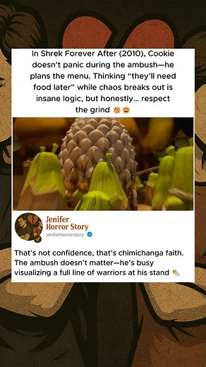 3.3K views · 19 reactions | In Shrek Forever After (2010), Cookie turns an ambush into a full business opportunity #fblifestyle | Jenifer Horror Story | Facebook