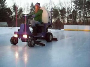 Backyard Zamboni Keeps The Best Diy Ice Rink In Town