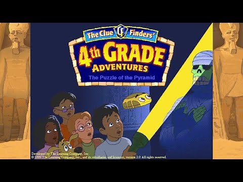 The ClueFinders 4th Grade Adventures: Puzzle of the Pyramid