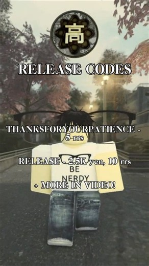 RINTAMA HIGH SCHOOL ALL CODES 🙏 #rintamahighschool #rintamacodes #rintama #roblox #fyp #viral