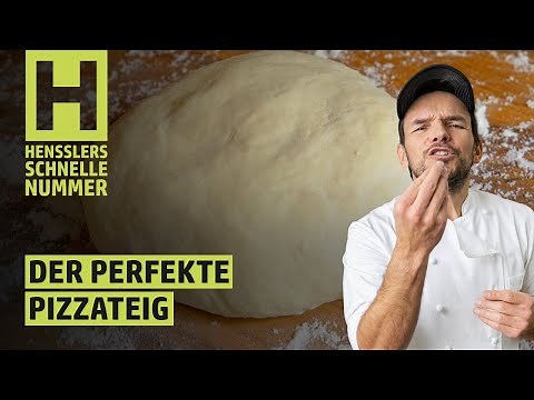 Quick and easy perfect pizza dough recipe by Steffen Henssler | Budget-friendly recipes