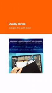 Dock Connector for Samsung Galaxy Tab A9 Plus Charging Port Flex Cable Replacement for SamsungTab A9+ Plus 11“ X210 USB Charger Dock Board Connector with Tools(Black)