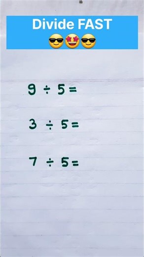 Division Tips and Tricks | Easy Division Tricks for Large and Small Numbers 😎 #rksastutorial