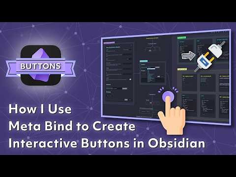 How I Use Meta Bind to Create Interactive Buttons in Obsidian