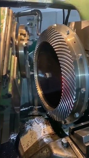 Bevel Gear Machining #shorts
