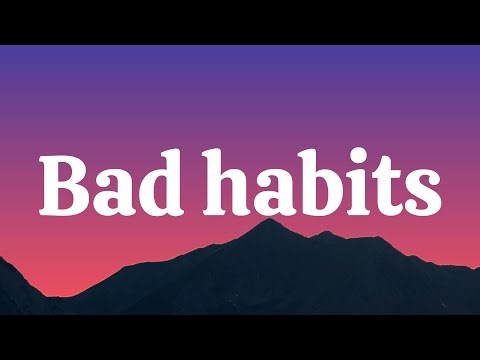 Bad Habits | Bad habits lyrics | New english song | New english songs 2026 #new #newsong#lyrics#song