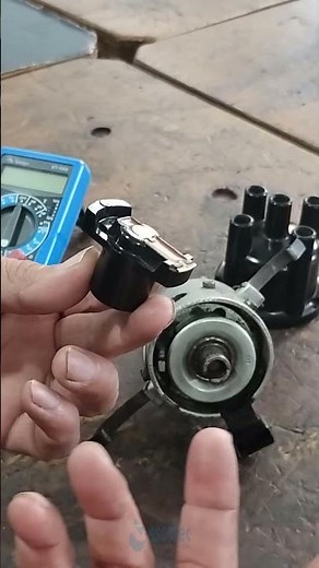 How to Test Electronic Ignition Distributor Rotor Kombi Beetle Gol G1 Parati Brasília the Right Way