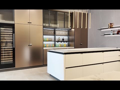 Contemporary Kitchen Cabinets Melamine With Particle Board: Durability & Style