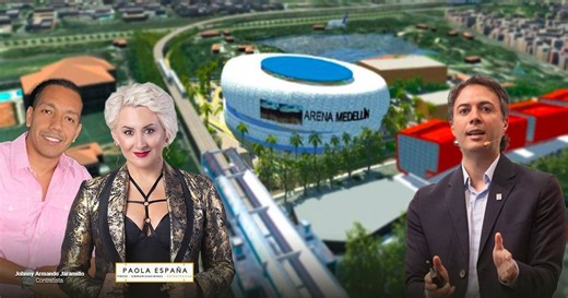 Los empresarios cercanos a Daniel Quintero a quienes se les cayó el negocio del Arena Medellín