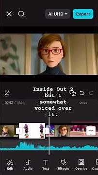 I somewhat voiced over Inside Out 2