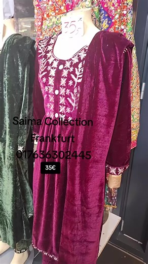Saima Collection: Unique Afghan Fashion in Frankfurt