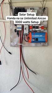 298K views · 2.6K reactions | Solar setup DIY. 3000 watts #solarinverter #solarenergy #solarsetup | Leonard Morales | Facebook