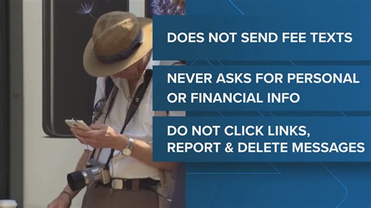 Iowa DOT warning of new texting scam