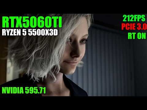 NVIDIA 595.71 DID YOU REALLY OPTIMIZE? 😳 Resident Evil Requiem on RTX 5060 Ti with Ray Tracing!