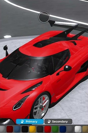 The loudest startup in Driving Empire? [VOLUME WARNING] #roblox #drivingempire #koenigsegg #jesko