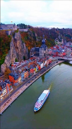 Dinant 🇧🇪 | This Cliffside Town Feels Unreal 😍