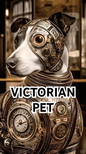 🐕 HISTORY FACTS – VICTORIAN CLOCKWORK DOG TAKES A WALK 🕰️