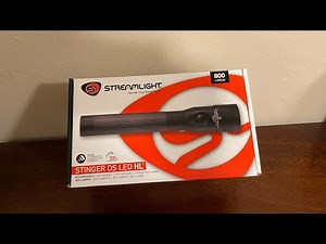 Unboxing Streamlight Stinger DS LED HL
