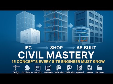 IFC, Shop, and As-Built Drawings | Complete Guide for Civil, Mechanical & Electrical Engineers