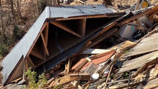 Disaster at Alpine Inn: Helene causes hotel to slide off mountain