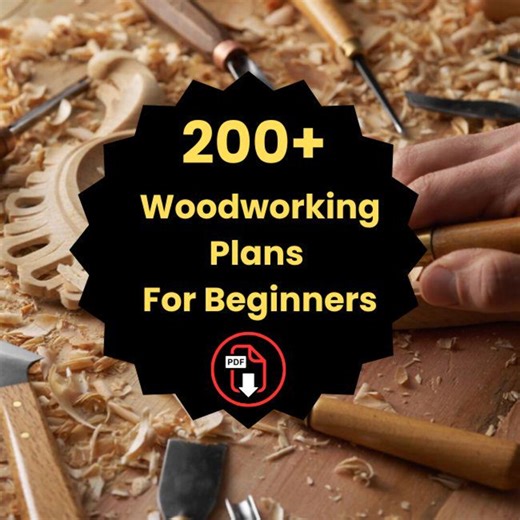 200  Woodworking Plans for Beginners| PDF Download! - Etsy