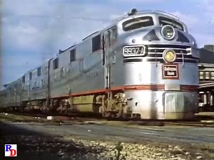 5.6K views · 368 reactions | The bright, shiny silver paint scheme on the locomotives used by the CB&Q on passenger and freight trains certainly looked sharp! The "Denver Zephyr" is seen at Galesburg, Illinois. From the A&R Productions show "Q Connections" https://rfd.video/QConnections | Classic Streamliners | Facebook