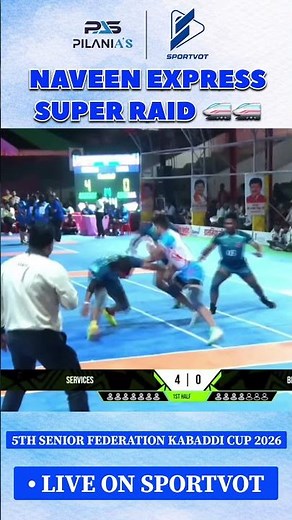 Naveen Kumar Goyat kabaddi Raid |Federation Cup Kabaddi 2026 Live
