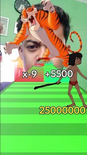 Mowgli vs Shere Khan ( Sound : ‪@tyler.vitelli‬ )