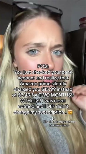 How can Amazon do this?? Thankfully I had chargeback app #subscriptions #fyp #viral #amazon #help