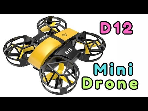 D12 Drone | Mini Remote Control Aircraft