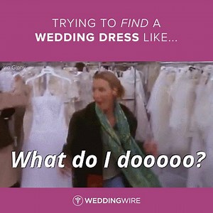 Avoid a Phoebe fiasco and find a bridal shop in your area here: wedwi.re/2C9qetK | WeddingWire